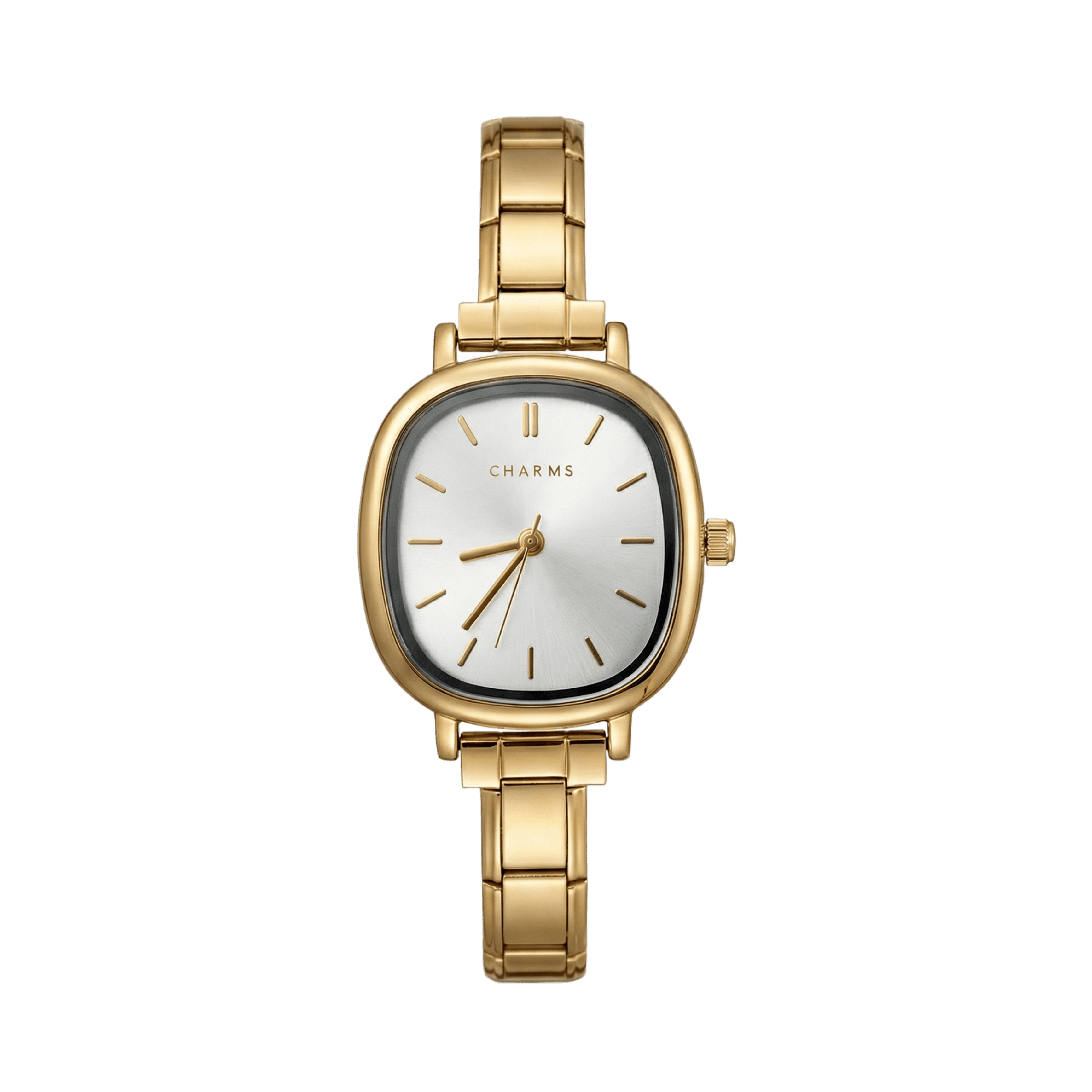 Capri Watch Gold – White Dial Edition