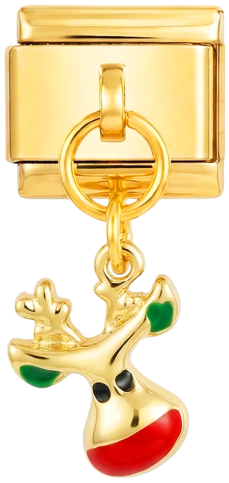 Snow Reindeer with Big Red Nose - snow-reindeer-with-stones.png