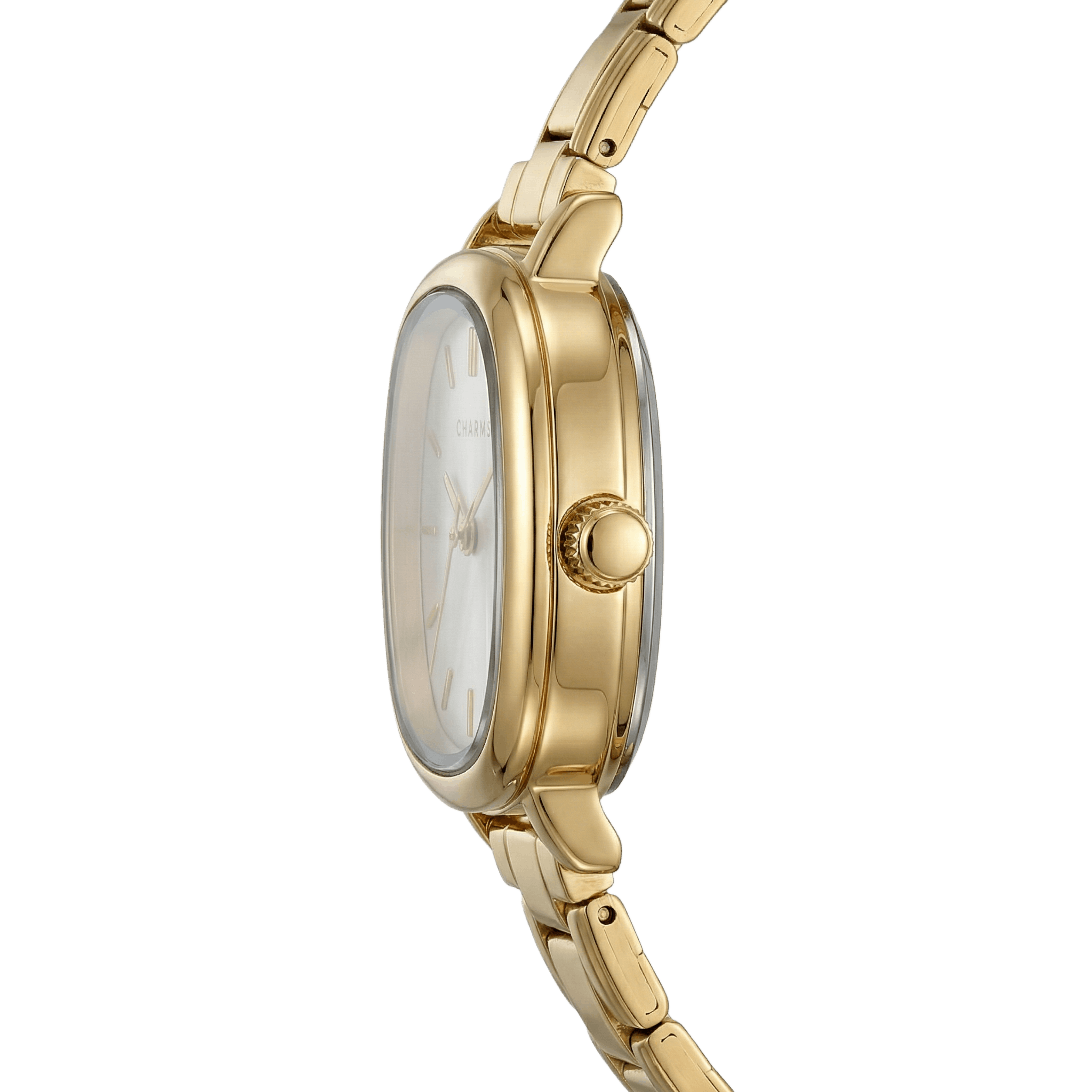 Capri Watch Gold – White Dial Edition