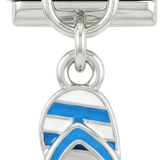 Flip Flops Hanging on Silver