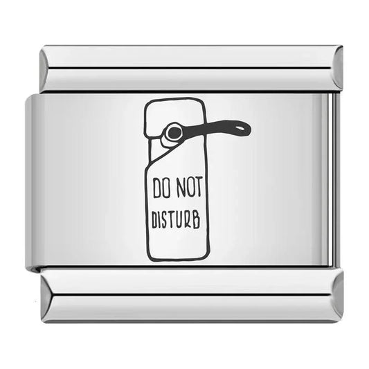 Do Not Disturb, on Silver - Charms Official