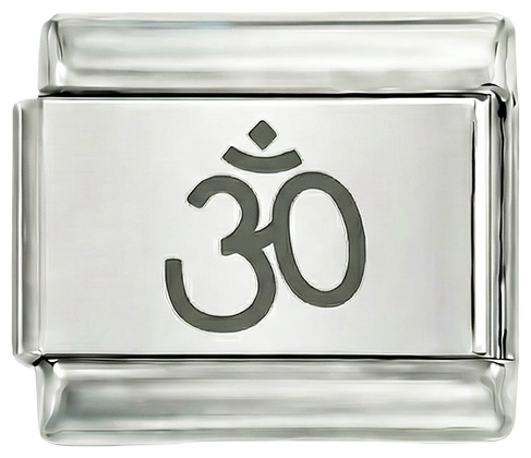 Om ॐ, on Silver - om-ॐ-on-silver.png