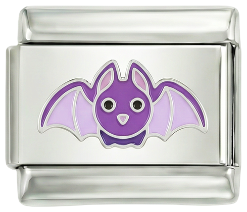 Purple Bat on Silver - purple-bat-on-silver.png